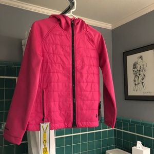 Pink Infrared Under Armour Jacket (never worn) NYT
